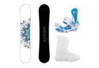 System 2018 Flite Snowboard - Mystic Bindings - Lux Boots Womens Complete Snowboard Package Review
